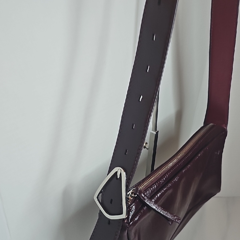 Zara Dark Burgundy Shoulder Bag - Picture 3 of 8